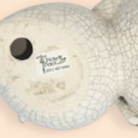 Picket Fence Crazed Look Ceramic Peaches Home Decor Fruit Tabletop - Picture 6 of 6